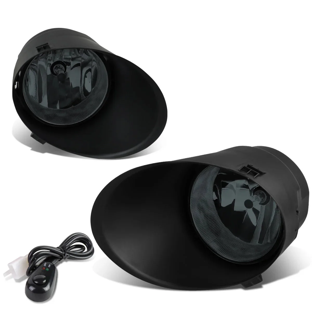 DNA Fog Lights for Toyota Tundra (2007-2013) Factory Style or LED Projector - Clear or Smoke Lens - Image 16