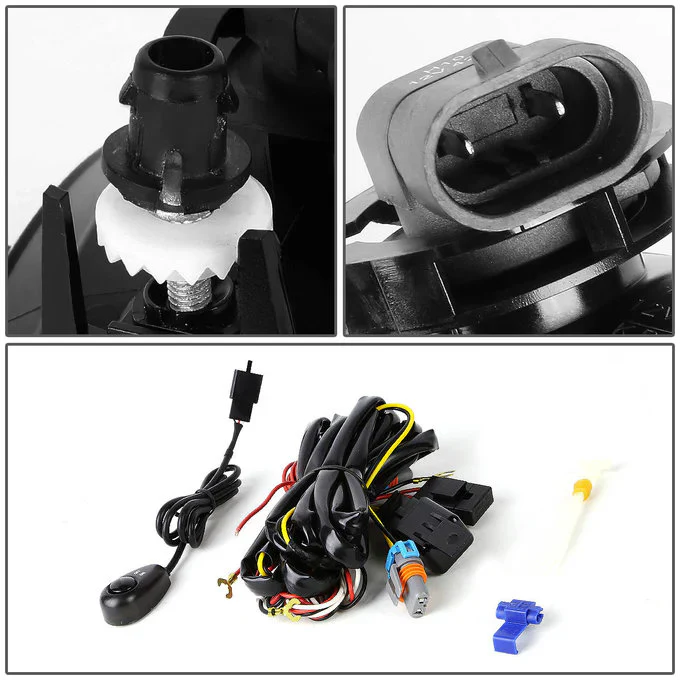 DNA Fog Lights for Toyota Sequoia (2008-2016) with or without Switch and Wiring Harness - Clear or Smoke Lens - Image 15