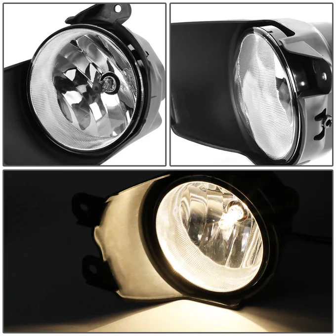 DNA Fog Lights for Toyota Sequoia (2008-2016) with Switch and Wiring Harness - Amber / Clear / Smoke Lens FL-ZTL-815 - Image 5