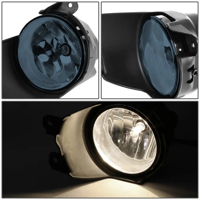 DNA Fog Lights for Toyota Sequoia (2008-2016) with Switch and Wiring Harness - Amber / Clear / Smoke Lens FL-ZTL-815 - Image 6