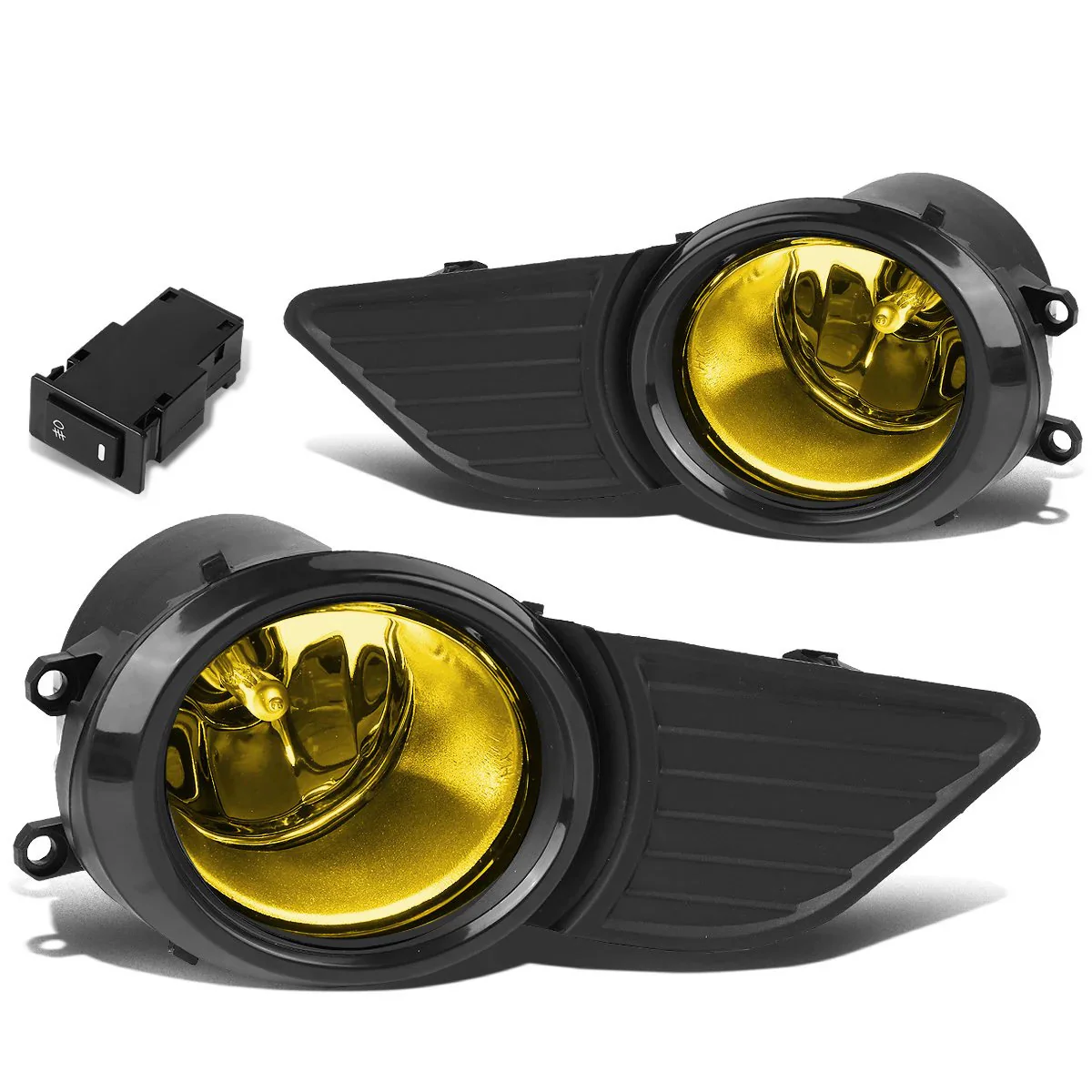 DNA Fog Lights for Toyota Sienna (2011-2016) with Amber / Clear / Smoke Lens FL-NS10003 - Image 4