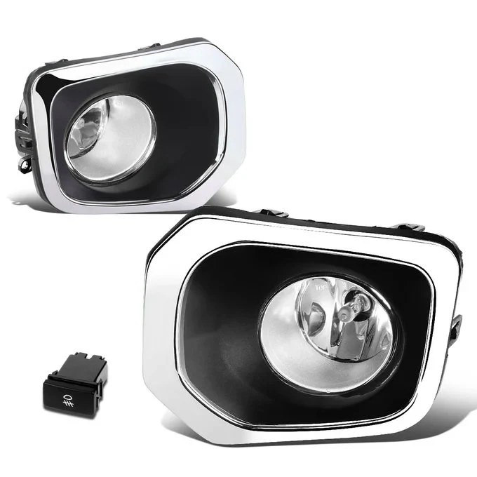 DNA Fog Lights for Toyota Tacoma (2016-2017) with Switch and Wiring Harness - Amber / Clear / Smoke Lens - Image 2