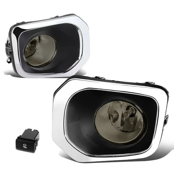DNA Fog Lights for Toyota Tacoma (2016-2017) with Switch and Wiring Harness - Amber / Clear / Smoke Lens - Image 3