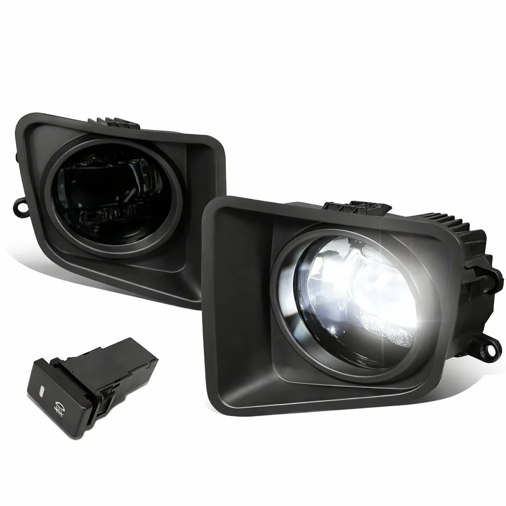 DNA Fog Lights for Toyota Tundra (2014-2021) Factory Style or LED Projector with Clear or Smoke Lens - Image 17