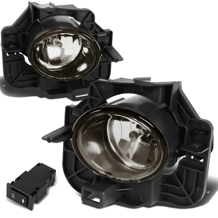 DNA Fog Lights for Nissan Altima Sedan (2007-2012) with Switch and Wiring Harness - Clear or Smoke Lens - Image 2