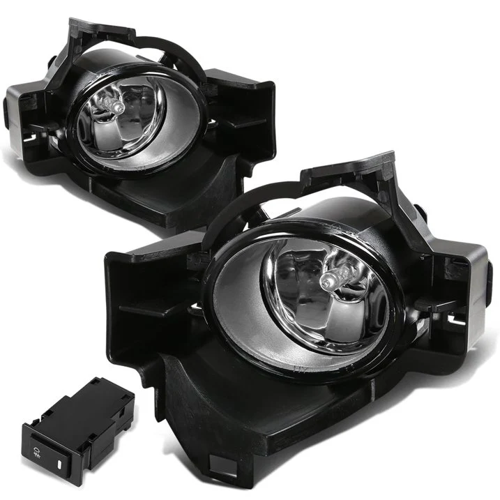 DNA Fog Lights for Nissan Altima Sedan (2007-2012) with Switch and Wiring Harness - Clear or Smoke Lens - Image 7