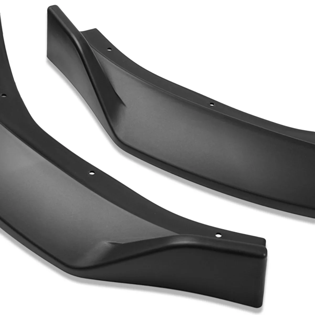 DNA Front Bumper Lip for BMW G20 330i / 330e / M340i / M340i xDrive (2018-2022) 3-Piece with Matte Black Finish 2-PU-671 - Image 2