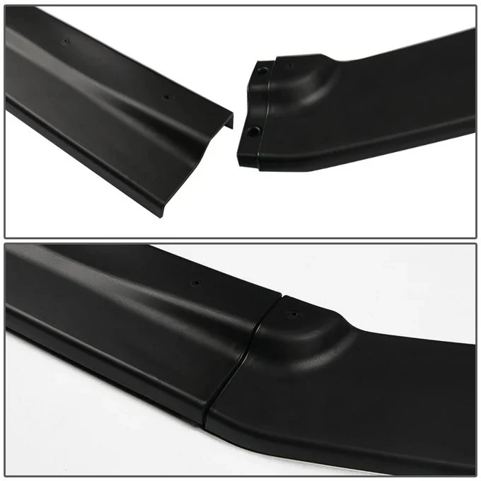 DNA Front Bumper Lip for Chevy Camaro (2016-2018) 3-Piece ZL1-Style - Matte Black Finish - Image 4