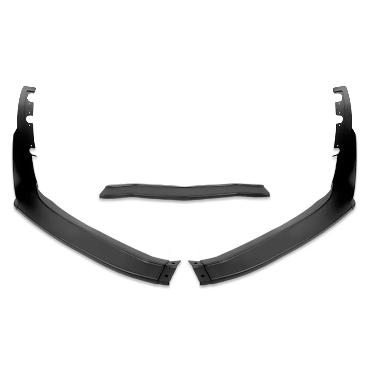 DNA Front Bumper Lip for Corvette C7 (2014-2019) Matte Black - 3 or 5 Piece - Image 2