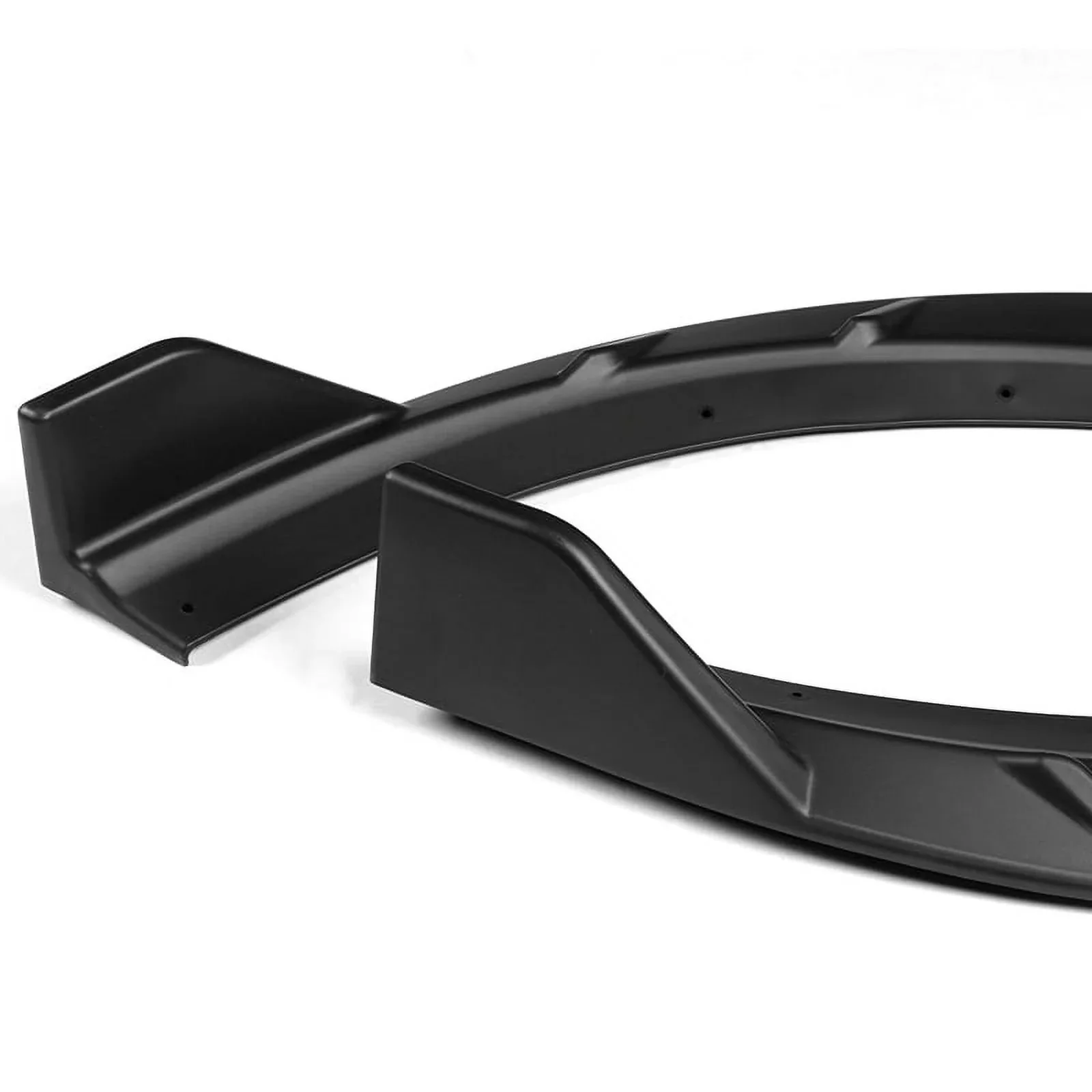 DNA Front Bumper Lip for Dodge Charger (2015-2023) 3-Piece with Gloss Black Finish - Image 3