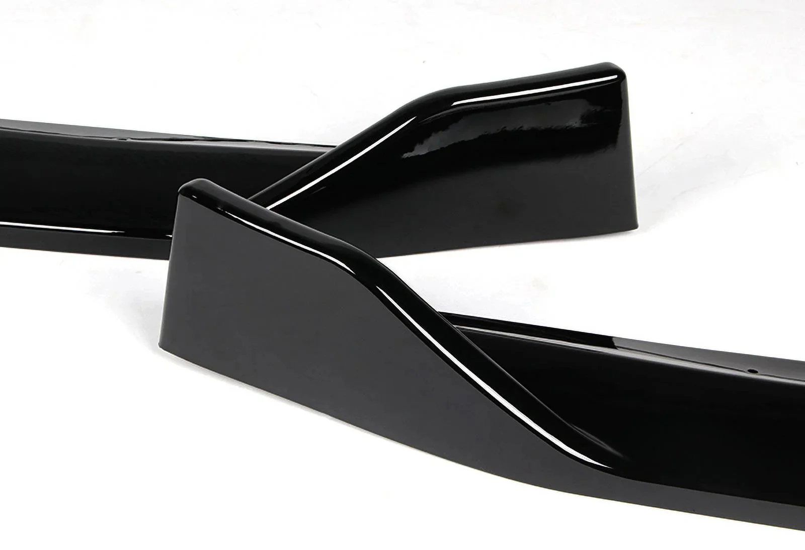 DNA Front Bumper Lip for Ford Fusion (2017-2018) 3-Piece with Matte Black Finish - Image 2