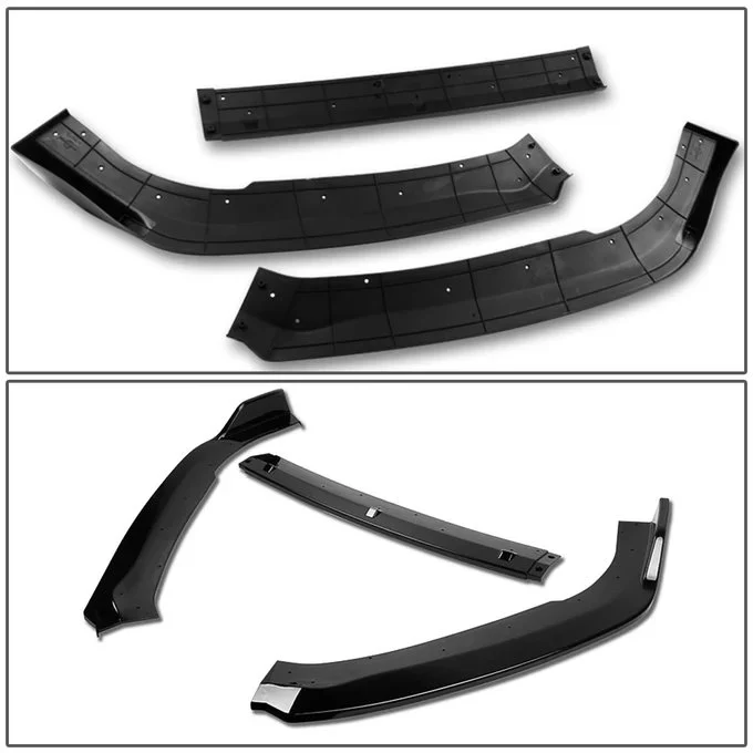 DNA Front Bumper Lip for Honda Accord Sedan (2018-2022) 3-Piece RA-Style with Matte or Gloss Black Finish - Image 5