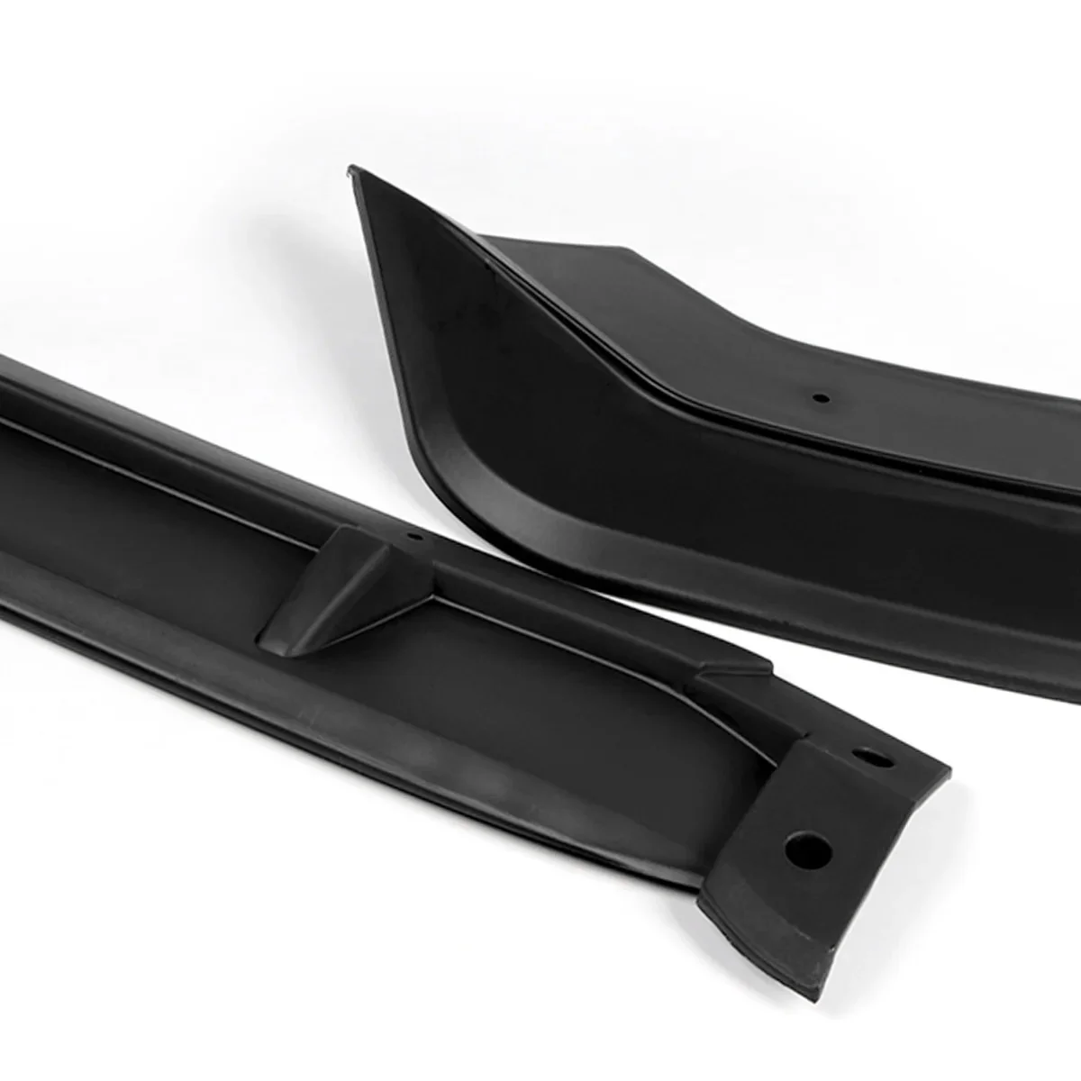 DNA Front Bumper Lip for Honda Fit (2018-2020) 3-Piece with Matte / Gloss Black / Carbon Fiber Finish - Image 3