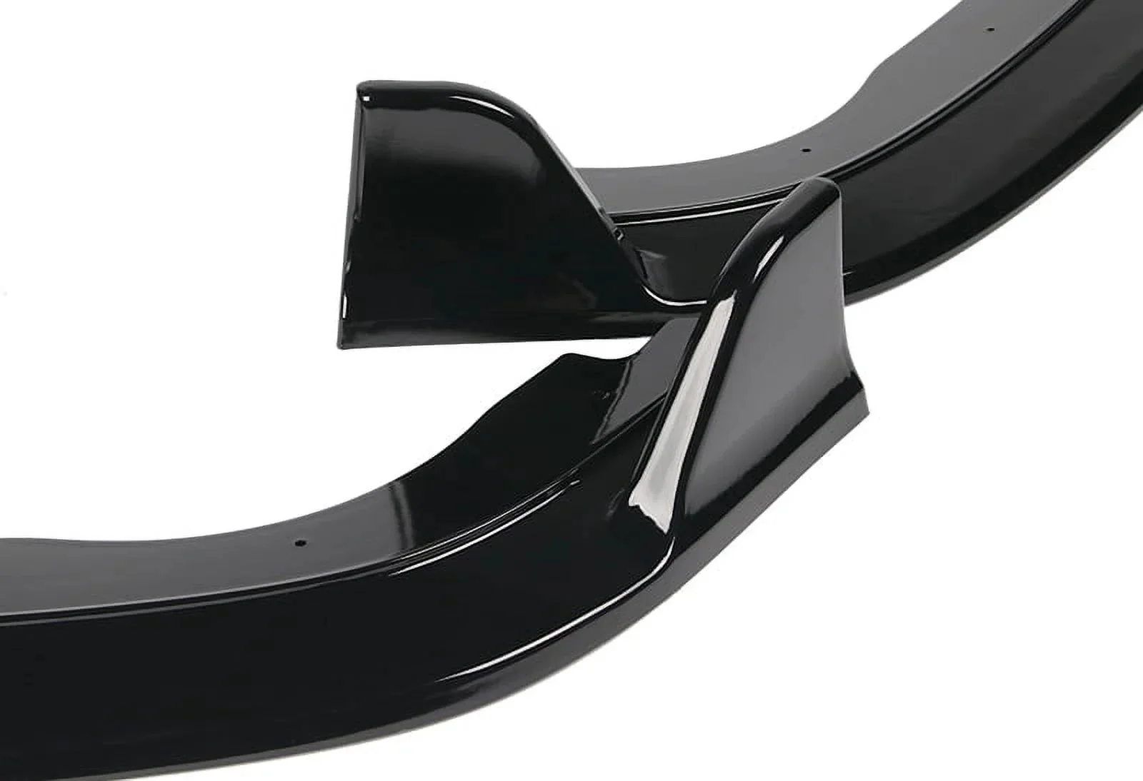 DNA Front Bumper Lip for Honda Fit (2018-2020) 3-Piece with Matte / Gloss Black / Carbon Fiber Finish - Image 5