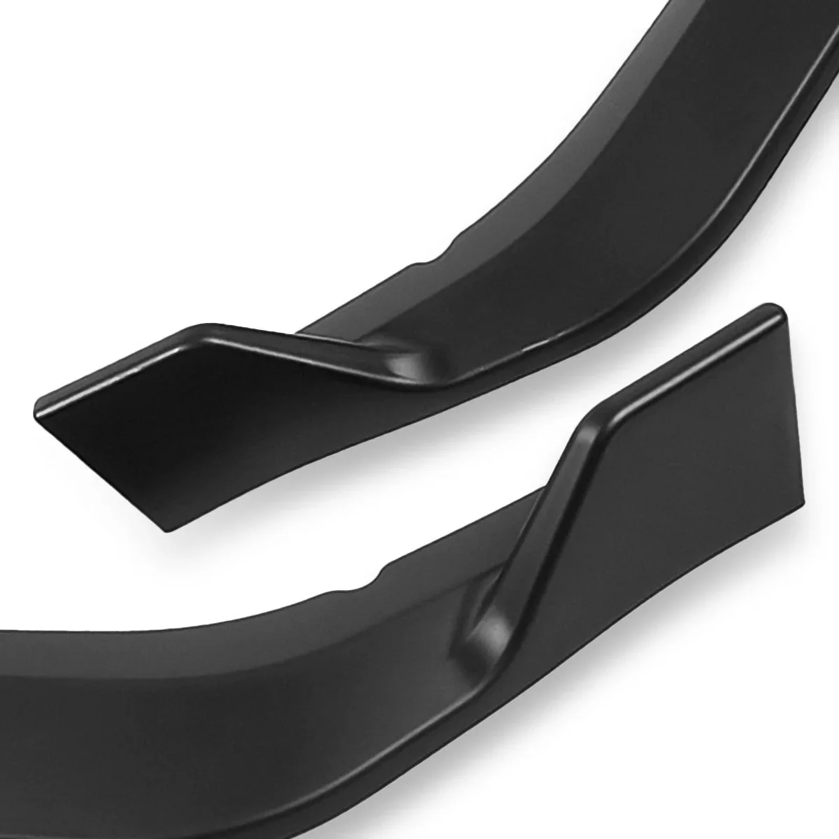 DNA Front Bumper Lip for Honda Odyssey (2018-2020) 3-Piece CK-Style with Matte / Gloss Black / Carbon Fiber Finish - Image 4