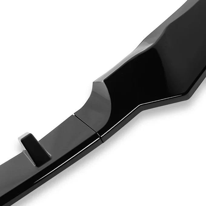 DNA Front Bumper Lip for Honda Odyssey (2018-2020) 3-Piece CK-Style with Matte / Gloss Black / Carbon Fiber Finish - Image 7