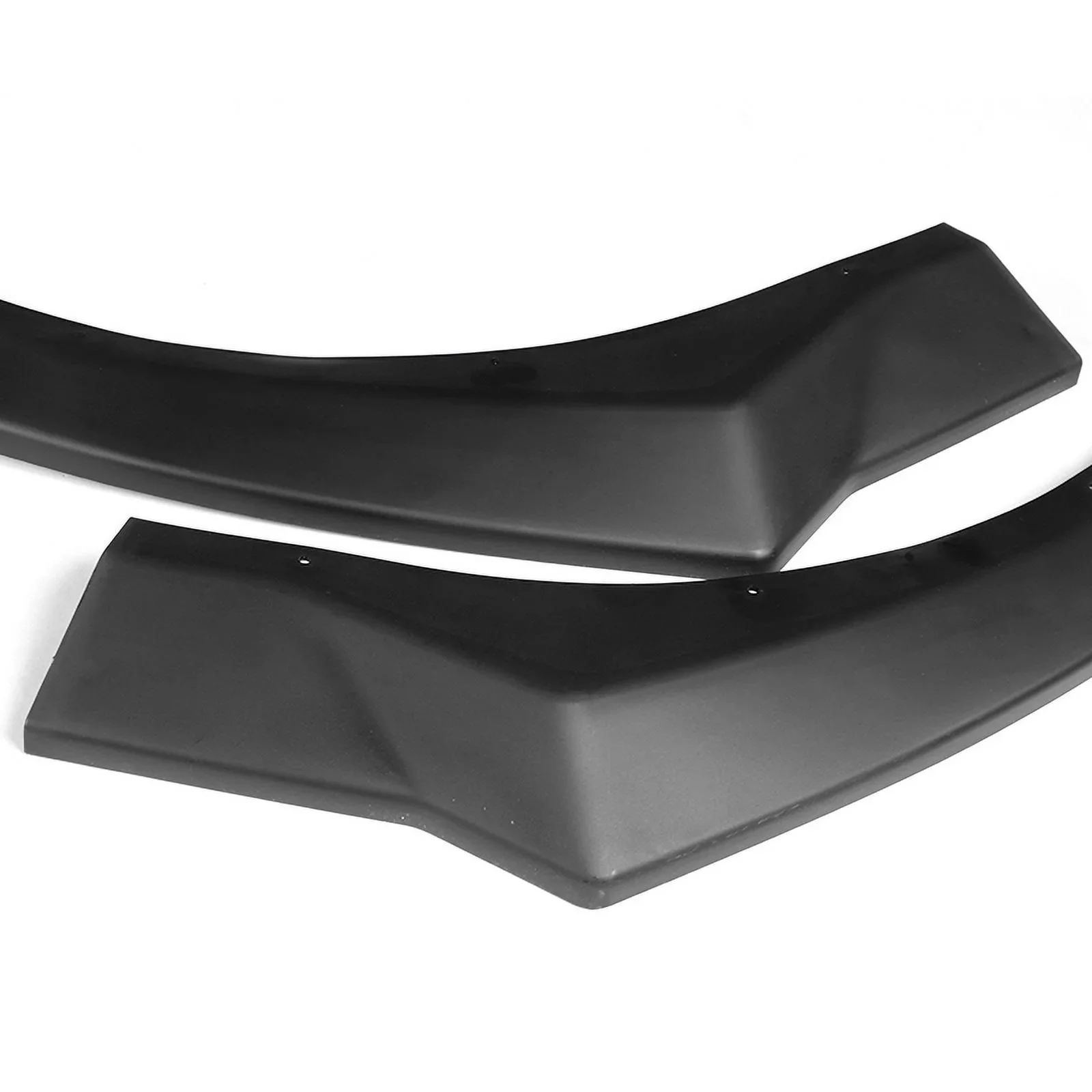 DNA Front Bumper Lip for Hyundai Elantra (2021-2023) 3-Piece with Matte / Gloss Black / Carbon Fiber Finish - Image 8