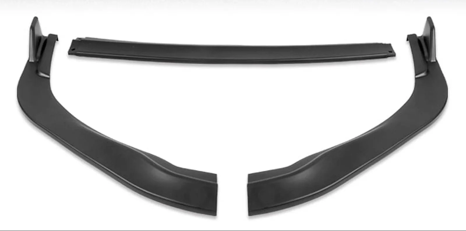 DNA Front Bumper Lip for Lexus ES350 / ES300H (2016-2018) 3-Piece Sport Style with Matte / Gloss Black / Carbon Fiber