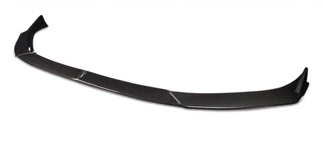 DNA Front Bumper Lip for Mazda 6 (2019-2021) 3-Piece with Vertical Stabilizers and Matte Black or Carbon Fiber Finish - Image 3