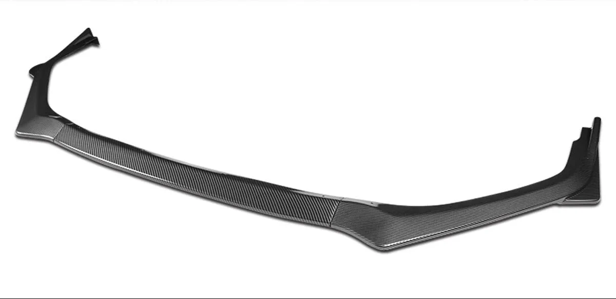 DNA Front Bumper Lip for Subaru Legacy (2018-2020) 3-Piece STi Style with Painted Carbon Fiber Finish