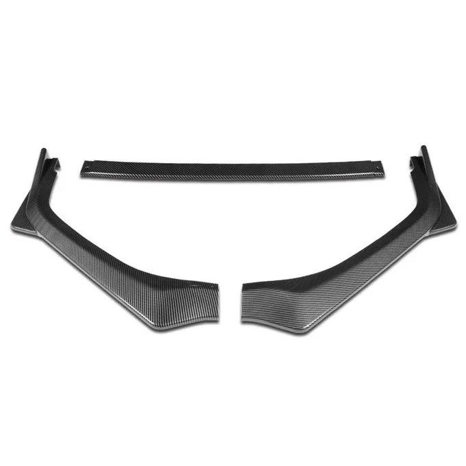 DNA Front Bumper Lip for Subaru Legacy (2018-2020) 3-Piece STi Style with Painted Carbon Fiber Finish - Image 2
