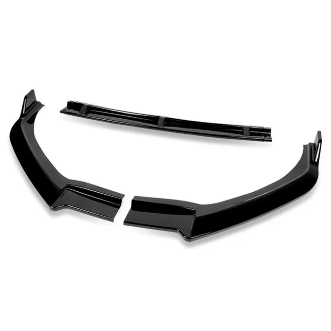 DNA Front Bumper Lip for Toyota Sienna (2018-2020) 3-Piece MP-Style with Gloss or Matte Black Finish