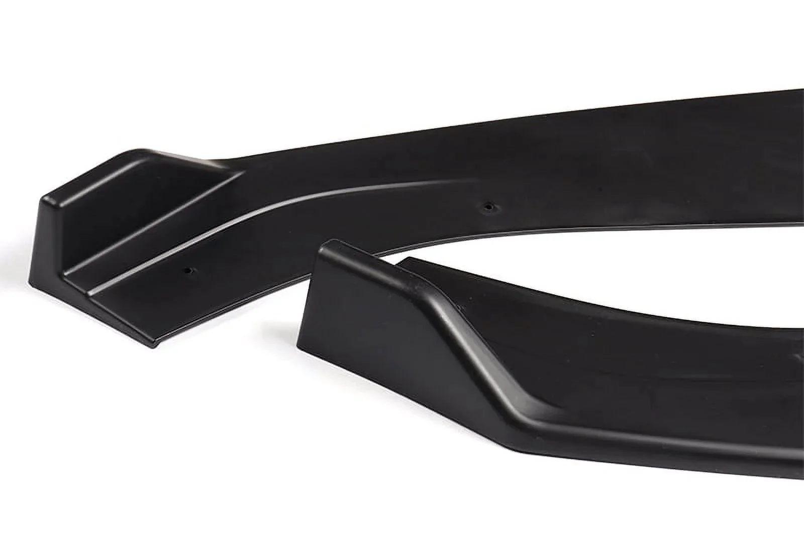 DNA Front Bumper Lip for VW Golf GTI / R / R-Line MK7 (2014-2020) 3-Piece with Matte / Gloss Black / Carbon Fiber Finish - Image 2