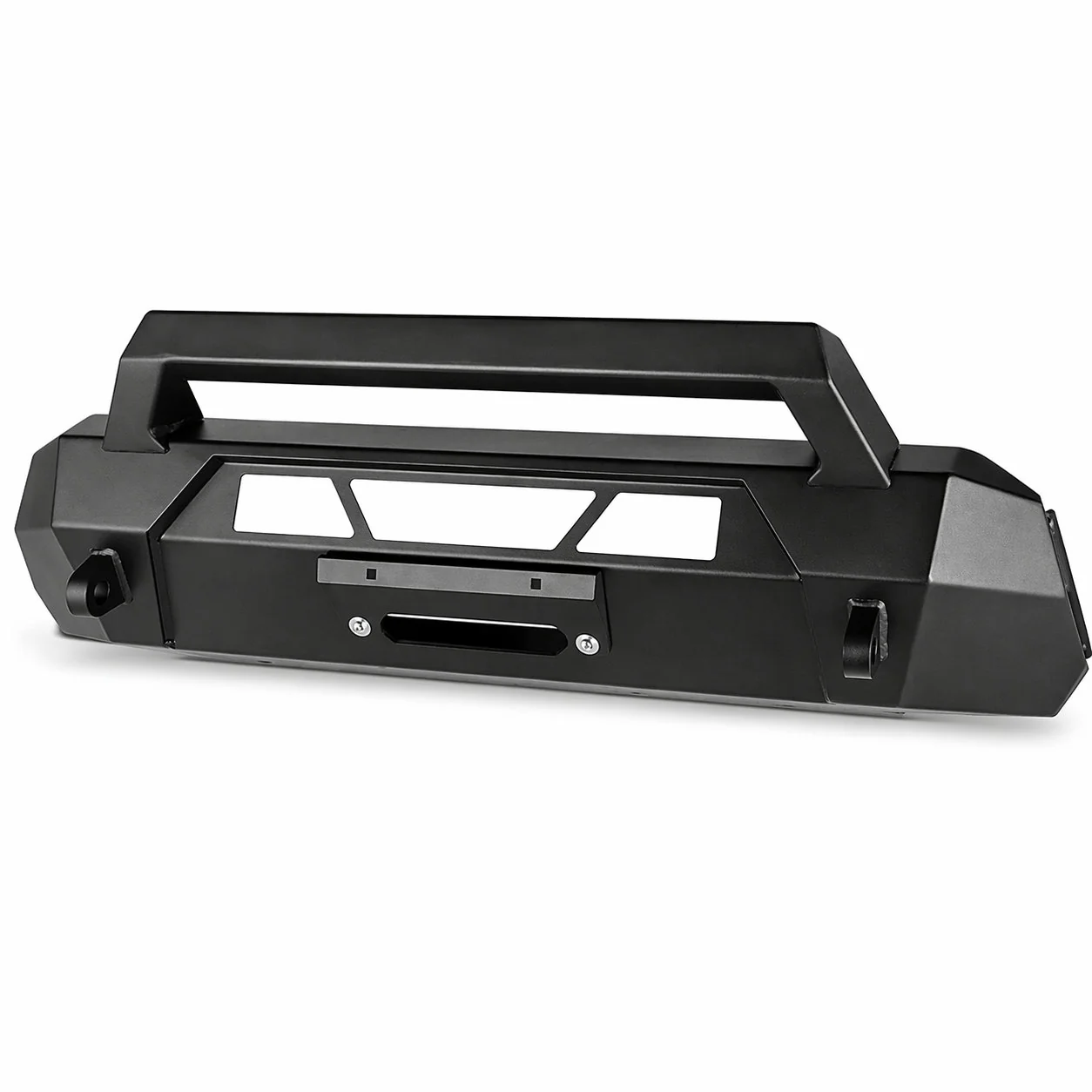 DNA Front Winch Bumper for Toyota Tacoma (2016–2023) Center Mount FWB-001-BK
