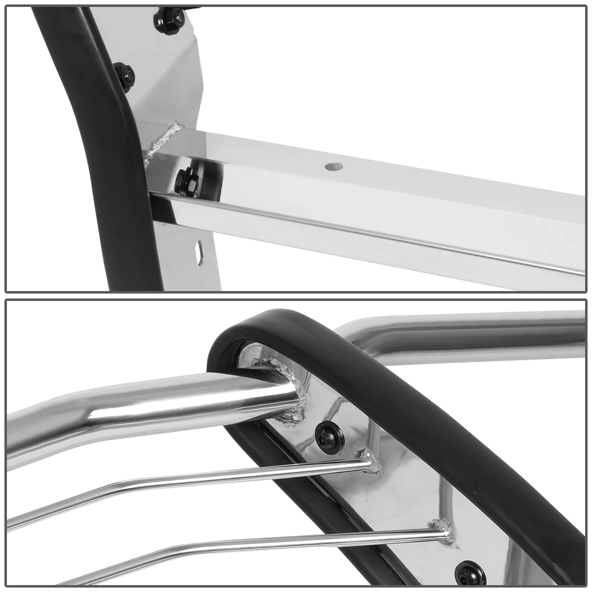 DNA Grille Guard for Chevy Colorado (2015-2019) Full Front End Bumper with Black or Chrome Finish - Image 7
