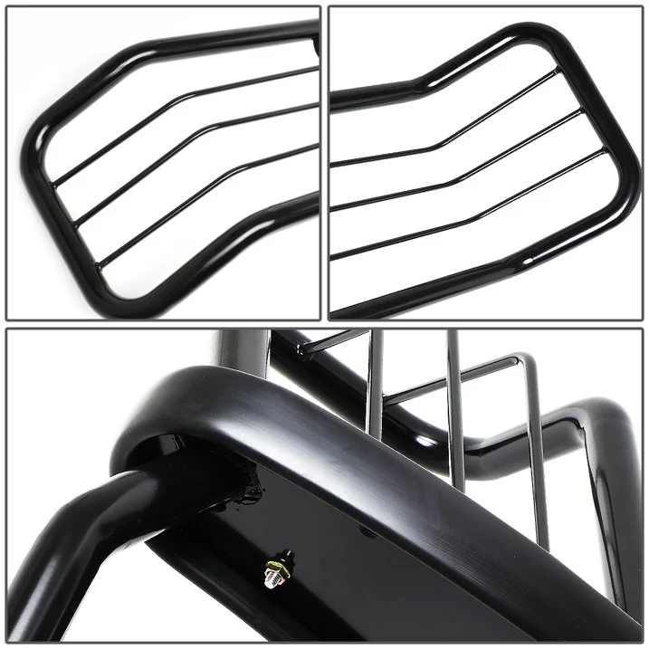 DNA Grille Guard for Chevy Silverado 1500 (2014-2018) Full Front End Bumper with Black or Chrome Finish - Image 4