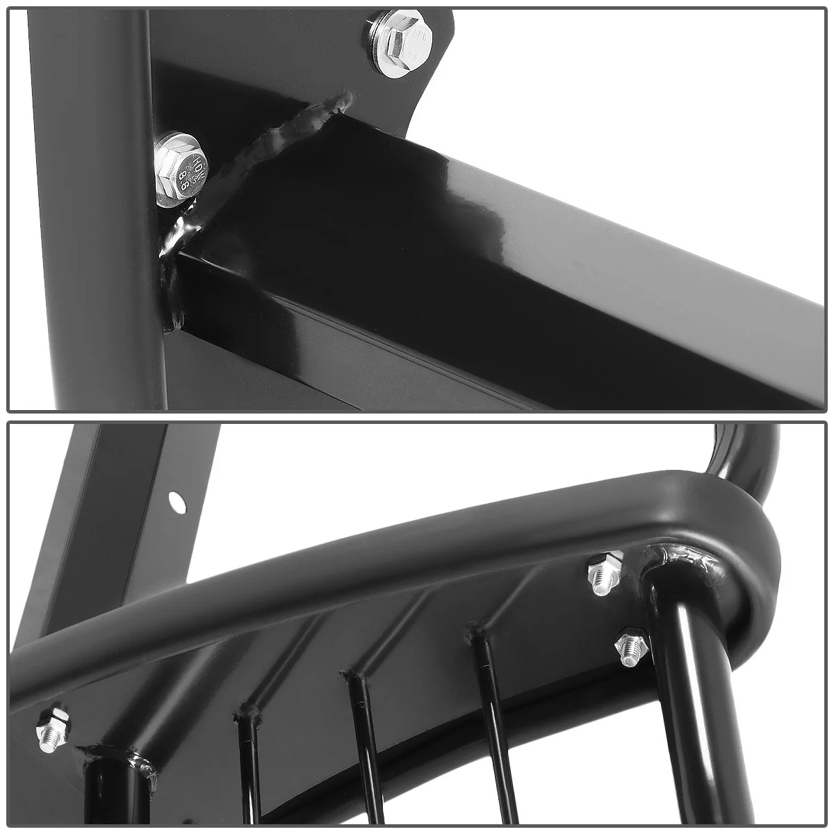 DNA Grille Guard for Chevy Silverado 1500 (2014-2018) Full Front End Bumper with Black or Chrome Finish - Image 9