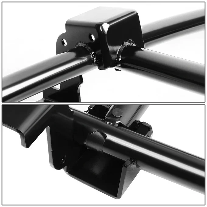 DNA Grille Guard for Hummer H2 (2003-2009) Full Front End Bumper with Black or Chrome Finish - Image 2