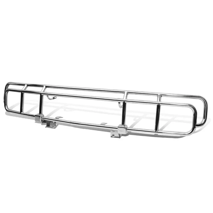 DNA Grille Guard for Hummer H2 (2003-2009) Full Front End Bumper with Black or Chrome Finish - Image 5