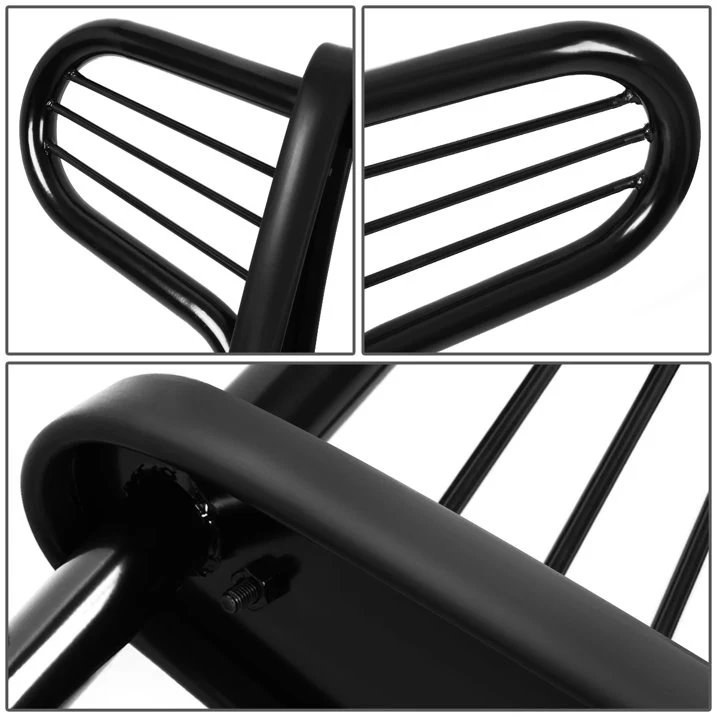DNA Grille Guard for Jeep Liberty KJ (2002-2007) Full Front End Bumper with Black or Chrome Finish - Image 6