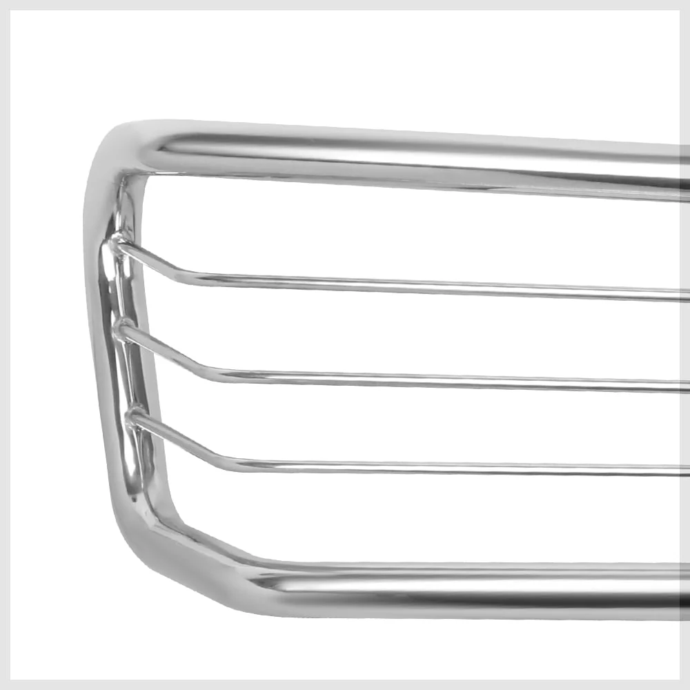 DNA Grille Guard for Nissan Titan (2004-2015) Full Front End Bumper with Black or Chrome Finish - Image 4