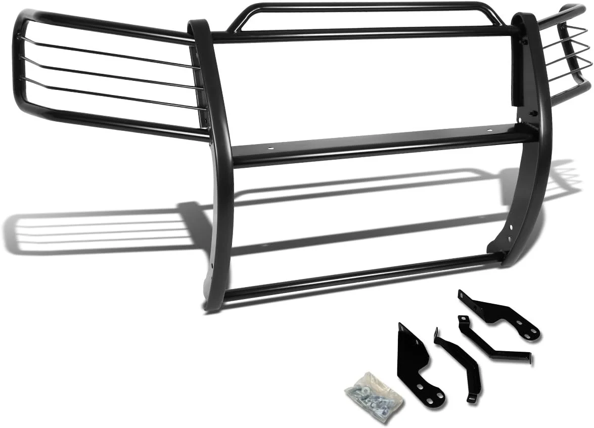 DNA Grille Guard for Nissan Titan (2004-2015) Full Front End Bumper with Black or Chrome Finish - Image 7