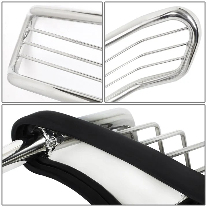 DNA Grille Guard for Nissan Pathfinder (2008-2016) Full Front End Bumper with Black or Chrome Finish - Image 6