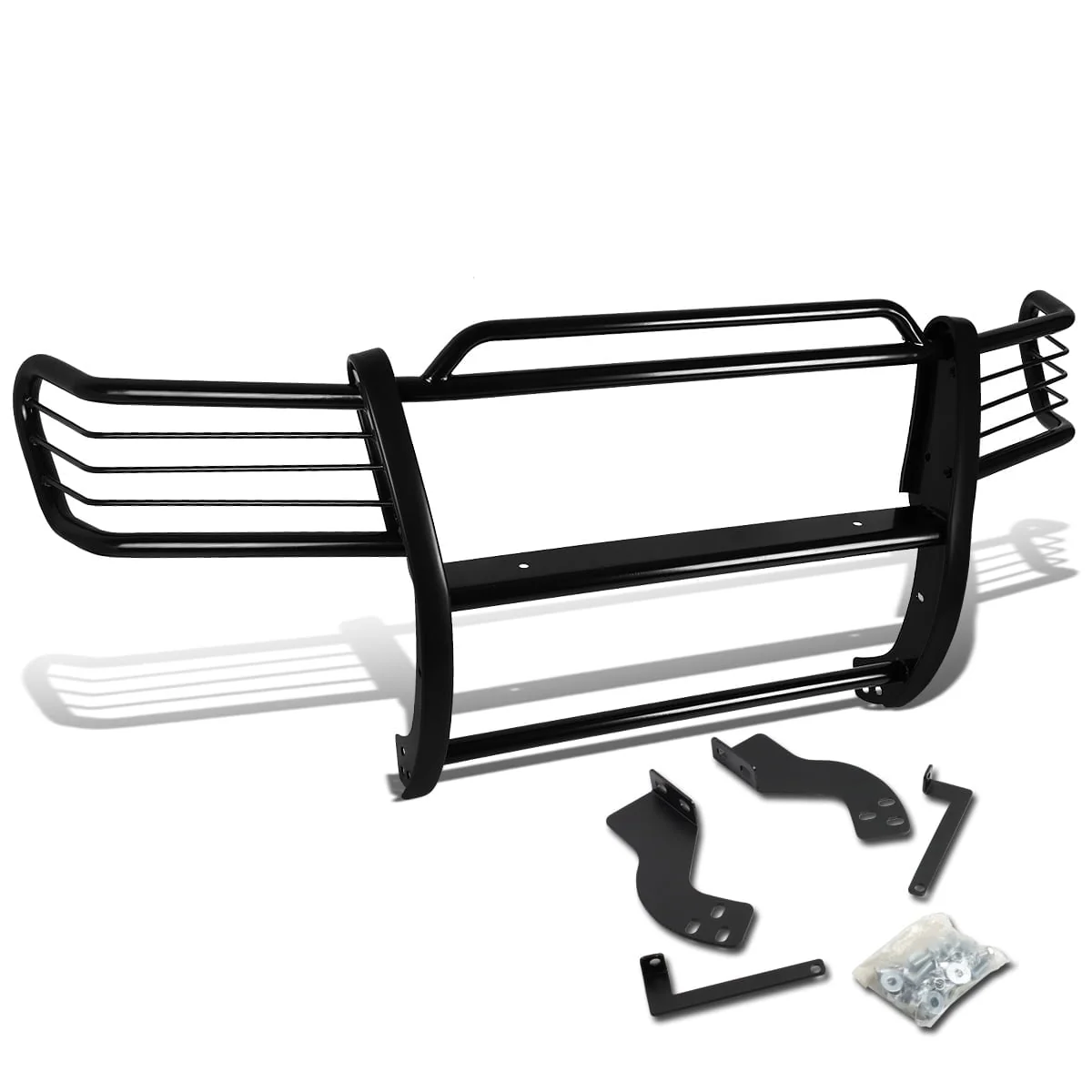 DNA Grille Guard for Toyota Land Cruiser (1998-2007) Full Front End Bumper with Black or Chrome Finish