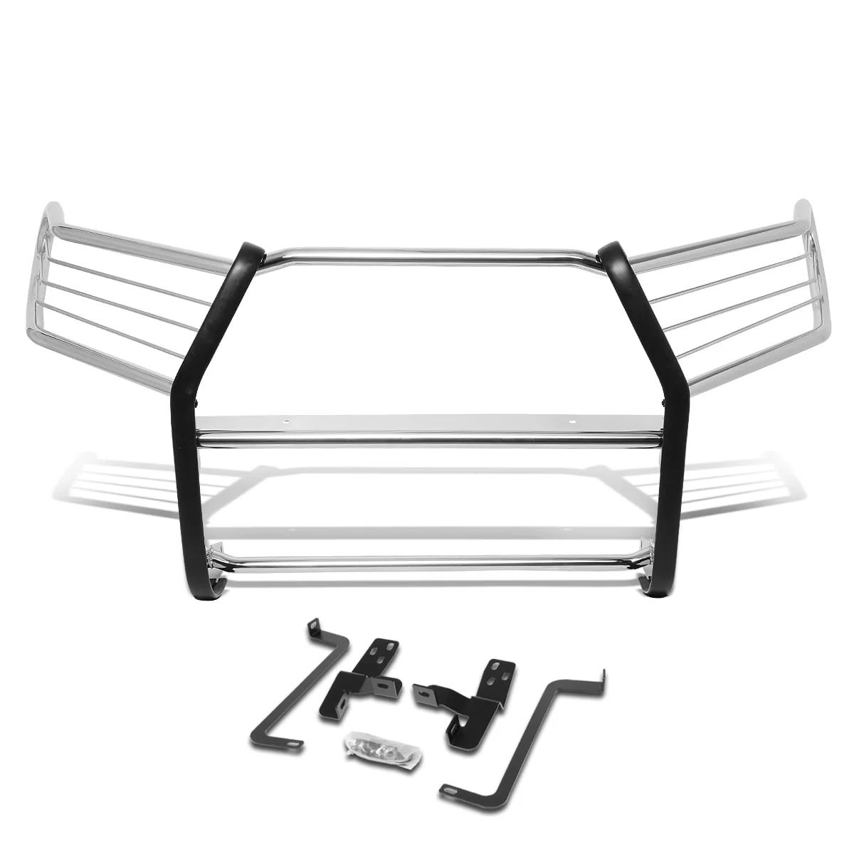 DNA Grille Guard for Toyota Tacoma (2004-2019) Full Front End Bumper with Black or Chrome Finish - Image 22