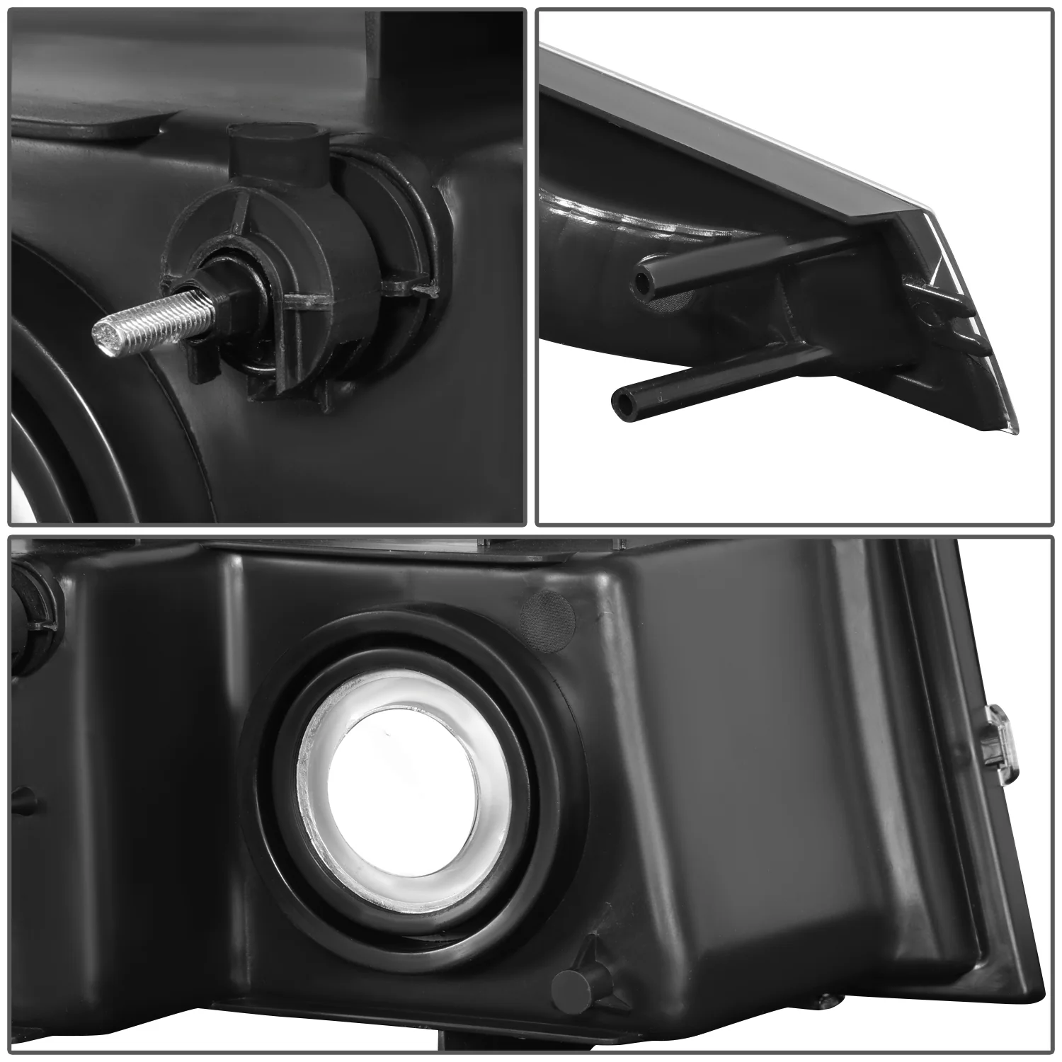 DNA Headlights Chevy Colorado / GMC Canyon (2004-2012) w/ LED DRL - Black or Chrome Housing - Image 16