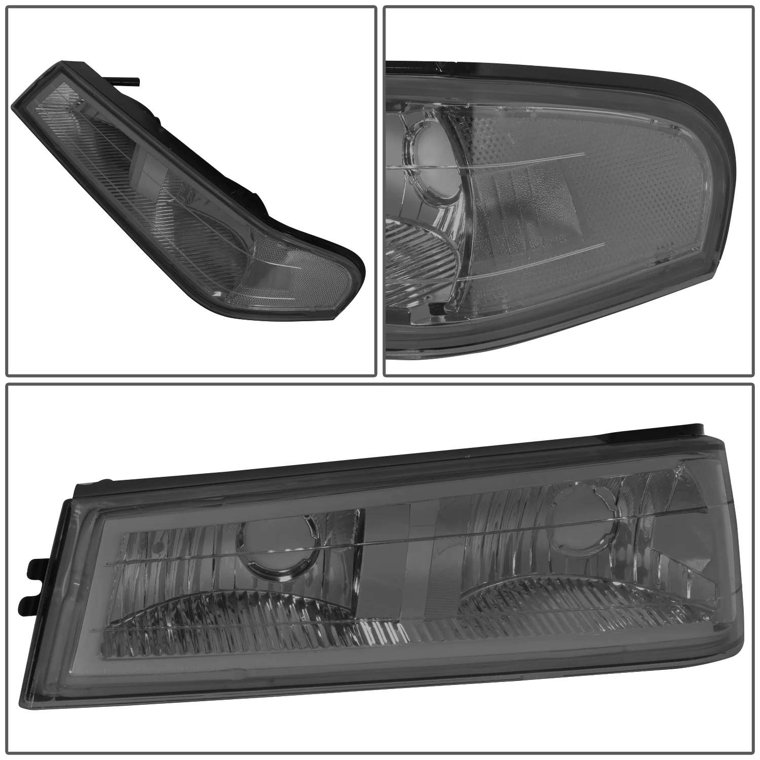DNA Headlights Chevy Colorado / GMC Canyon (2004-2012) w/ LED DRL - Black or Chrome Housing - Image 47