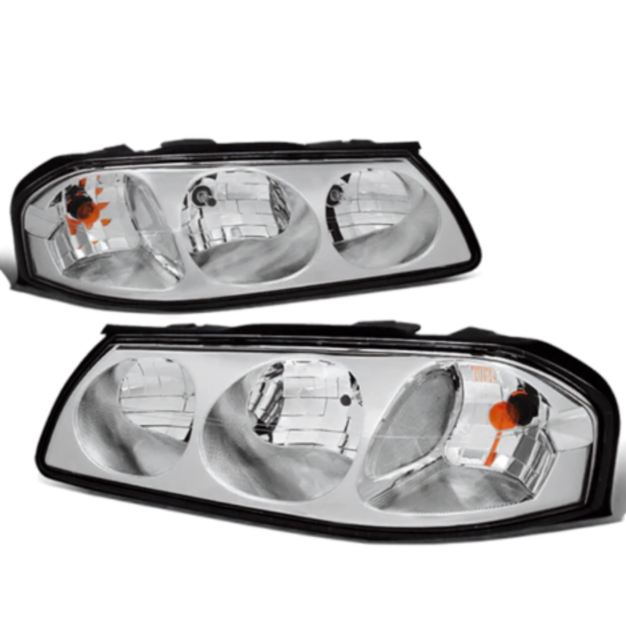 DNA Headlights Chevy Impala (2000-2005) with or without LED DRL - Black / Chrome / Smoke Housing - Image 40