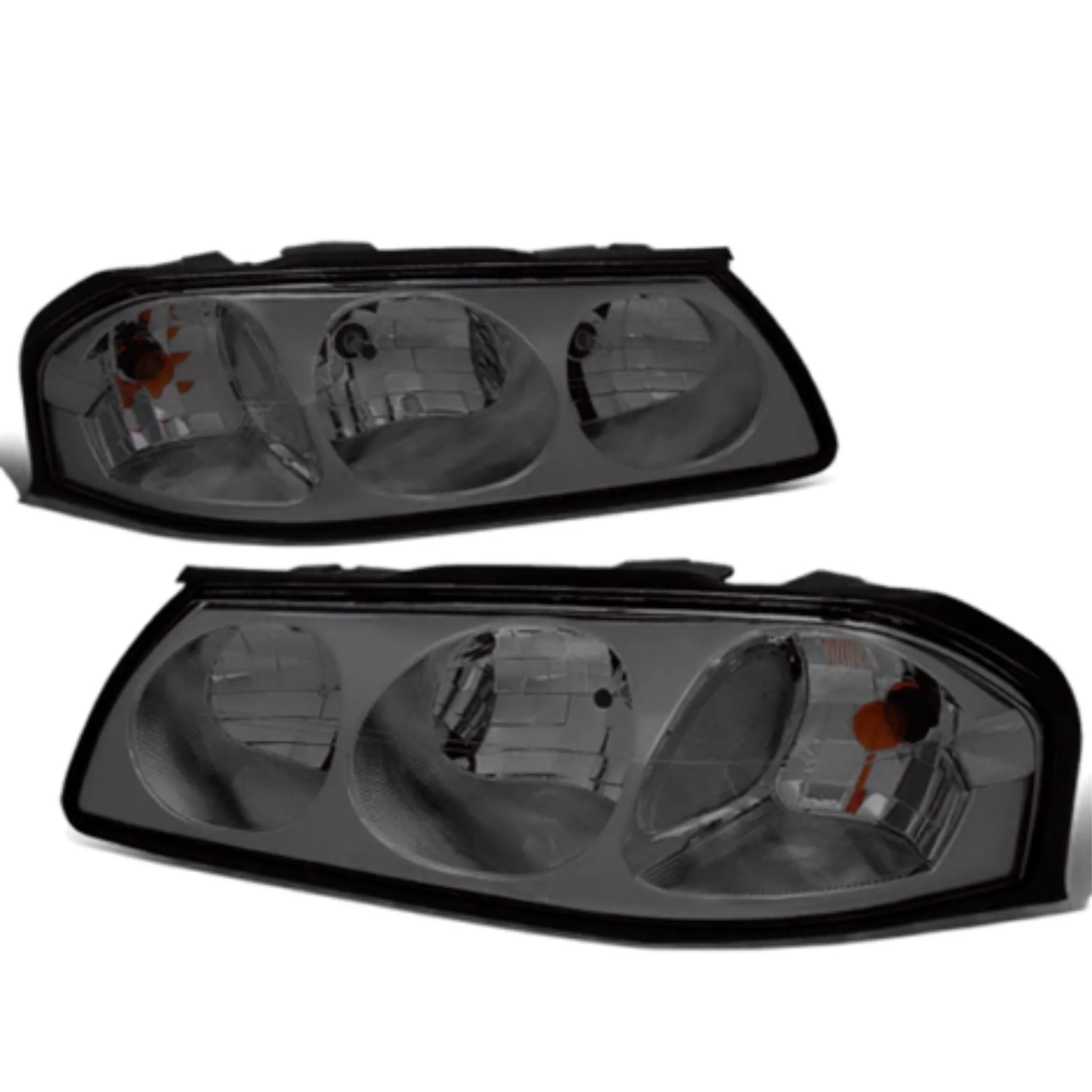 DNA Headlights Chevy Impala (2000-2005) with or without LED DRL - Black / Chrome / Smoke Housing - Image 42