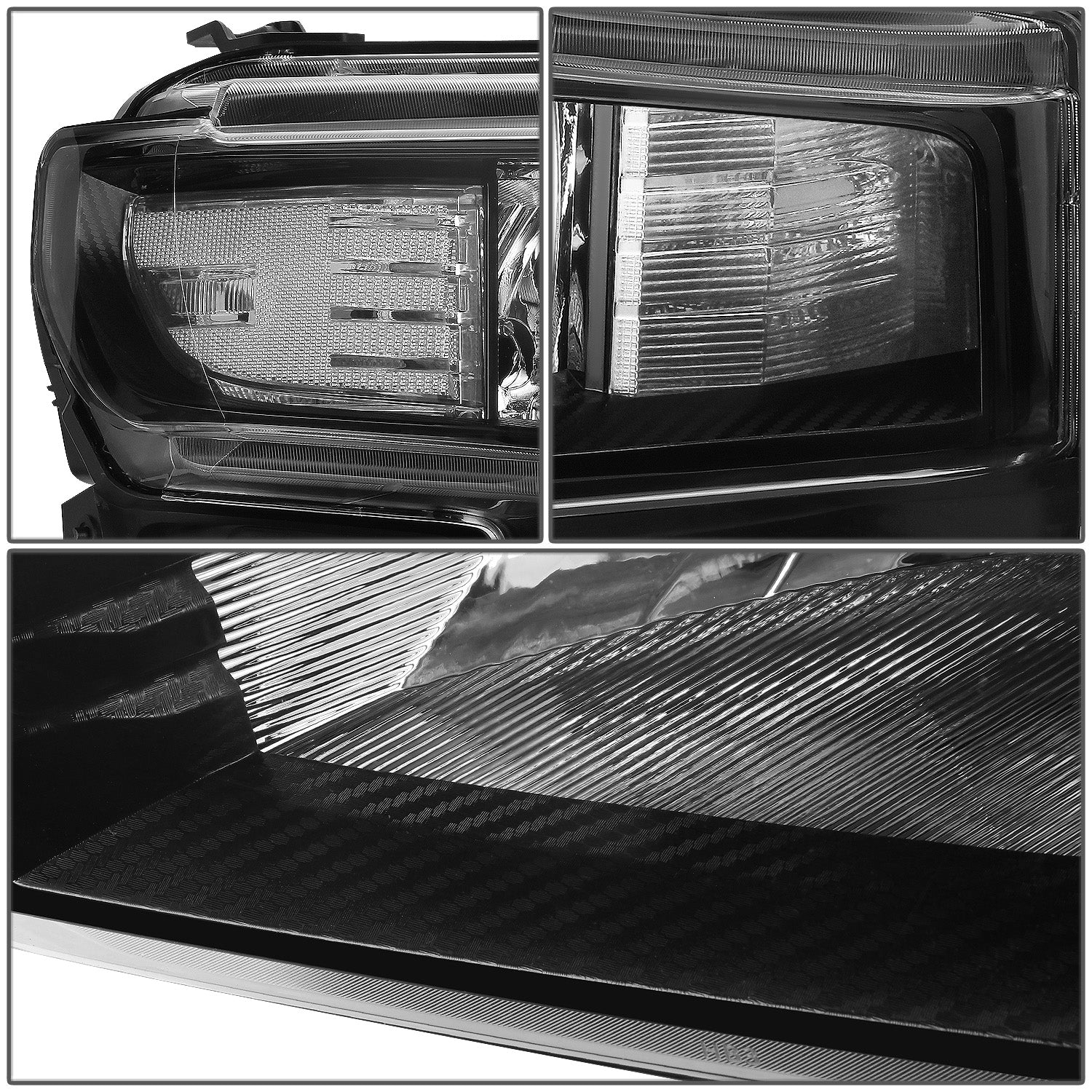 DNA Headlights Chevy Silverado 1500 (2019-2021) Black or Chrome Housing - Image 11