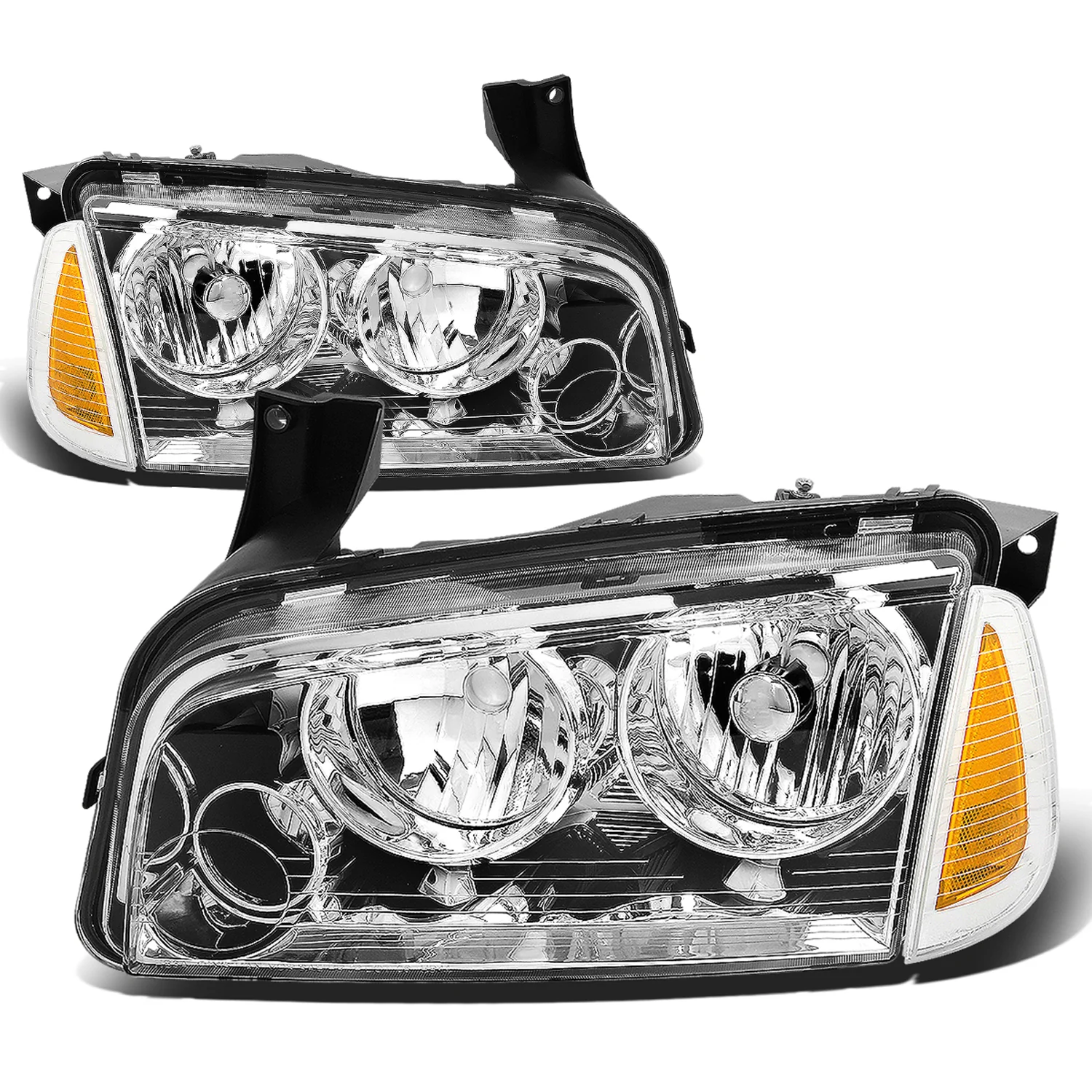 DNA Headlights Dodge Charger Sedan (2006-2010) Black or Chrome Housing - Image 15