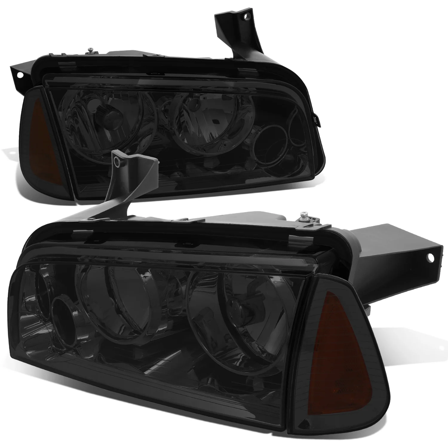 DNA Headlights Dodge Charger Sedan (2006-2010) Black or Chrome Housing - Image 19