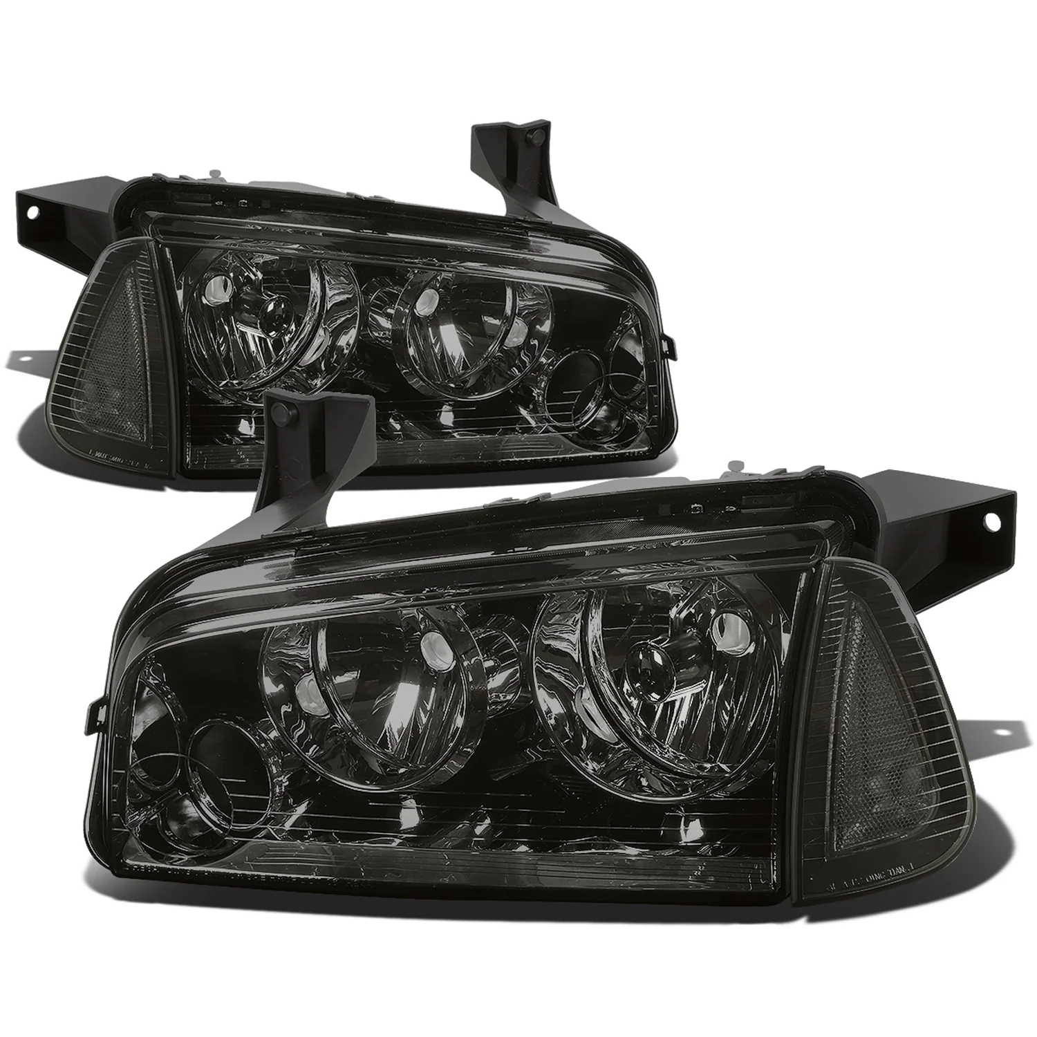 DNA Headlights Dodge Charger Sedan (2006-2010) Black or Chrome Housing - Image 25