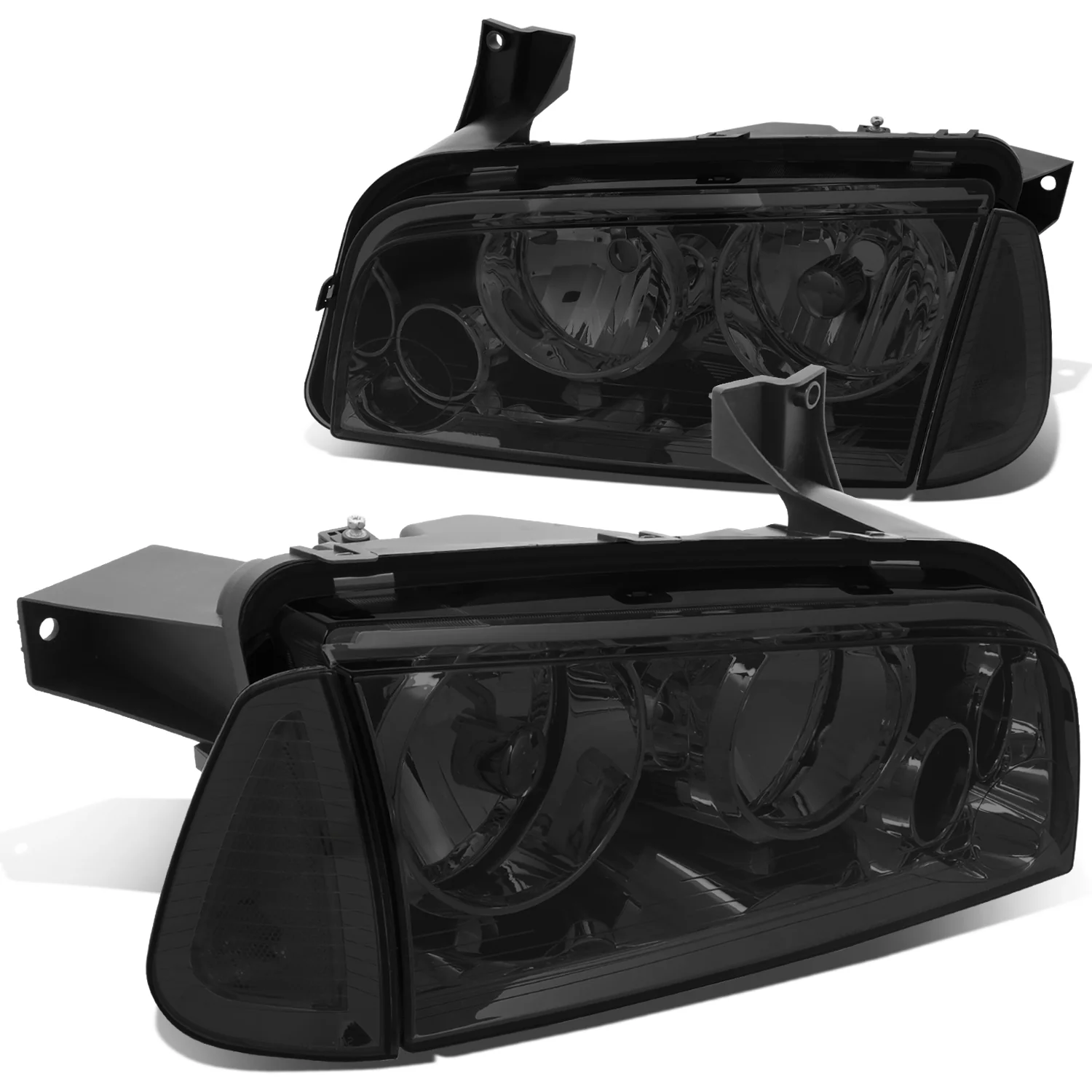DNA Headlights Dodge Charger Sedan (2006-2010) Black or Chrome Housing - Image 26