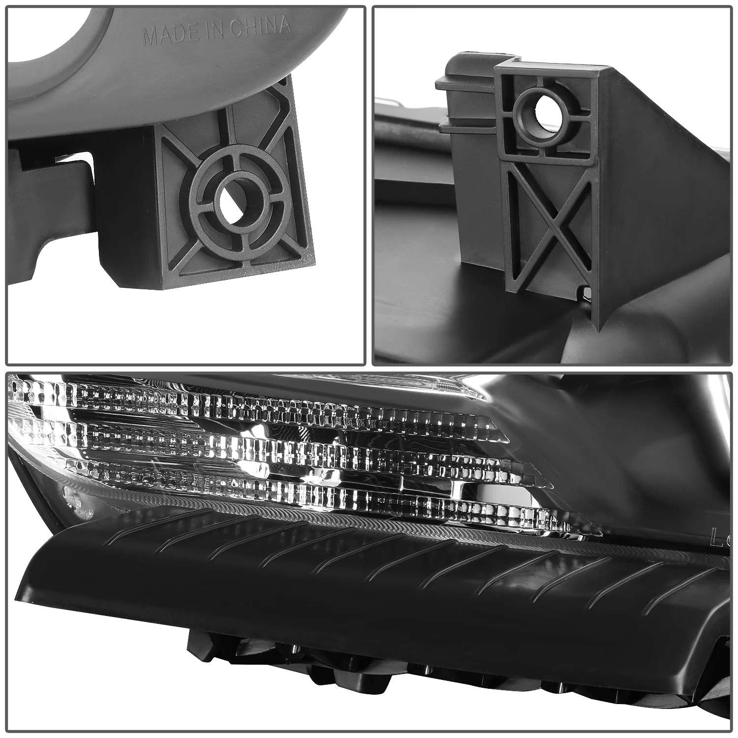 DNA Headlights Dodge Charger Sedan (2011-2014) Black or Chrome Housing - Image 5