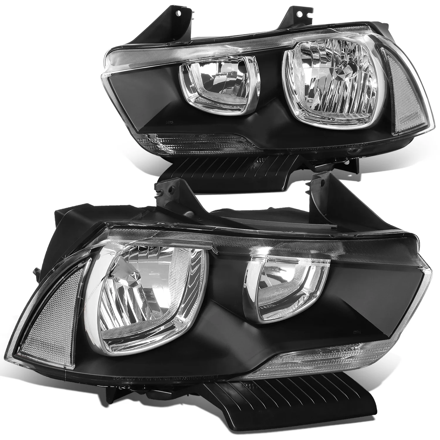 DNA Headlights Dodge Charger Sedan (2011-2014) Black or Chrome Housing - Image 6